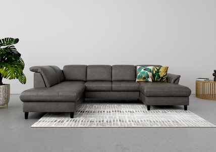 sit&more Wohnlandschaft, wahlweise mit Kopfteilverstellung, Bettfunktion und Stauraum