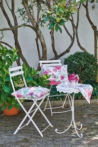 APELT, APELT - Zierkissen SUMMERTIME - Baumwolle - pink - 30/50 cm, APELT Dekokissen »7305«, (1 St.), Kissenhülle mit Füllung, 1 Stück
