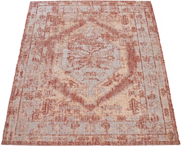 PACO HOME, Paco Home Teppich »Kuba 128«, rechteckig, 4 mm Höhe, Flachgewebe, Orient-Optik, In- und Outdoor geeignet, Wohnzimmer, Paco Home Teppich »Kuba 128«, rechteckig, 4 mm Höhe, Flachgewebe, Orient-Optik, In- und Outdoor geeignet, Wohnzimmer