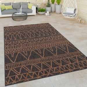 Paco Home Teppich »Illusion 321«, rechteckig, Flachgewebe, modernes Design, In- und Outdoor geeignet, UV-beständig