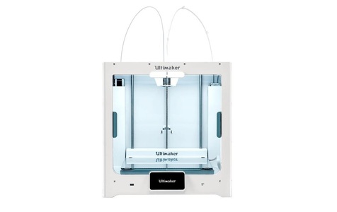 Ultimaker, Ultimaker S5 3D-Drucker, Dual-Extruder, WiFi, App-Steuerung, mit 11,9 cm (4,7) Touchscreen, Ultimaker S5 3D Drucker Dual-Düsen-System (Dual Extruder)