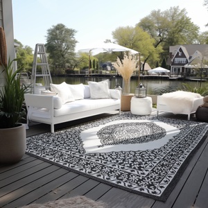 ELLE DECORATION, ELLE DECORATION Teppich »Meekly, In- und Outdoor«, rechteckig, Flachgewebe, In-& Outdoor, Modern, Wendeteppich, Balkon, Wohnzimmer, ELLE DECORATION Teppich »Meekly Wendeteppich«, rechteckig, 5 mm Höhe, Flachgewebe, In-& Outdoor, Modern, beidseitig, Balkon, Wohnzimmer