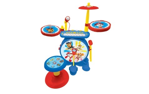 LEXIBOOK, LEXIBOOK Paw Patrol Digitales Schlagzeug für Kinder, Lexibook® Spielzeug-Musikinstrument »Paw Patrol Elektronisches Schlagzeug«