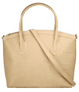 CLUTY, Cluty Henkeltasche, (1 tlg.), echt Leder, Made in Italy, Cluty Henkeltasche, echt Leder, Made in Italy