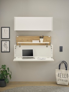 INOSIGN Büromöbel-Set »CiTY/GiRON«, (Set, 2 St.), Wandsekretär, Home Office