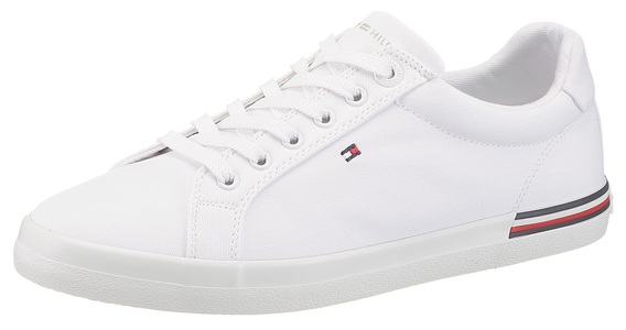 Tommy Hilfiger, Essential Stripes Sneaker-36 Damen Weiss 36, 