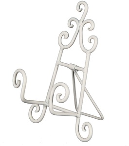 Ambiente Haus, Ambiente Haus Kochbuchhalter »Staffelei in Weiss - 19 cm«, (1 St.), Ambiente Haus Kochbuchhalter »Staffelei in Weiss - 19 cm«, (1 St.)