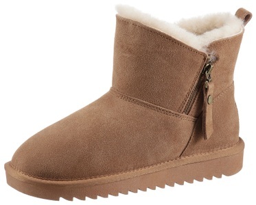 ARA, Ara Winterboots »ALASKA«, aus echtem Lammfell, H-Weite, 