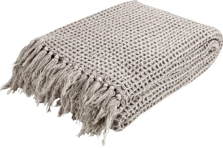 Schubiger, Schubiger Plaid Waffle, Taupe, Waffle Taupe 130x170 cm