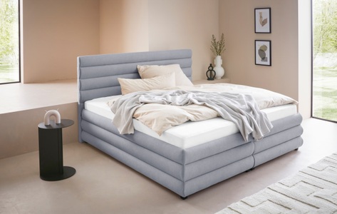 LeGer Home by Lena Gercke, LeGer Home by Lena Gercke Polsterbett »Maylis«, wahlweise mit und ohne Matratze und Lattenrost, incl. Bettkasten, 3 Matratzenarten bis zu 3 Härtegrade, auch in 200cm Breite, LeGer Home by Lena Gercke Polsterbett »Maylis«, wahlweise mit und ohne Matratze und Lattenrost, auch in 200cm Breite