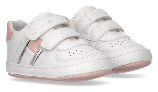 Tommy Hilfiger, Tommy Hilfiger Sneaker »FLAG LOW CUT VELCRO SHOE«, mit Klettverschluss, 