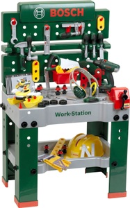 Klein-Toys, Klein-Toys Handwerker BOSCH Werkbank 81-teilig, Klein-Toys Handwerker BOSCH Werkbank 81-teilig