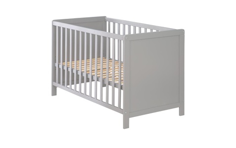 Roba, roba Beistellbett taupe 60 x 120 cm, roba® Babybett »Hamburg 60x120cm«
