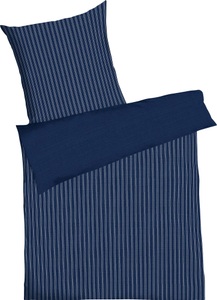 KAEPPEL, Kaeppel Wendebettwäsche »Eternity Combo Bettwäsche, Satin mit seidigem Glanz, Streifen-Design«, (3 tlg.), Kaeppel Wendebettwäsche »Eternity Combo Bettwäsche, Satin mit seidigem Glanz, Streifen-Design«