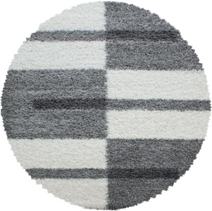 Ayyildiz Teppiche, Ayyildiz Teppiche Hochflor-Teppich »Gala Shaggy 2505«, rund, Wohnzimmer, Ayyildiz Teppiche Hochflor-Teppich »Gala Shaggy 2505«, rund, 30 mm Höhe, Wohnzimmer