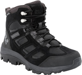 Jack Wolfskin, Jack Wolfskin Wasserdichte Wanderschuhe Damen Vojo 3 Texapore Mid Women 37.5 schwarz black, 