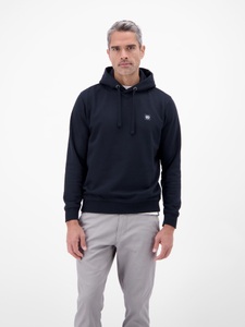 Lerros, LERROS Hoodie "Sweat Hoodie", Weicher Hoodie, Kapuze mit Tunnelzug, dezentes Logo, REGULAR FIT