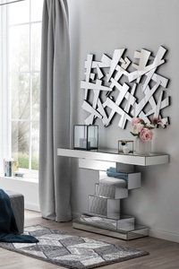 mutoni casual, Wandspiegel Splitterdesign rechteckig 120x80, Wandspiegel Splitterdesign rechteckig 120x80