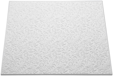 Decoflair, Decoflair Deckenplatten »Deckenplatte T107«, (Spar-Set, 80 tlg.), in Putzoptik, 