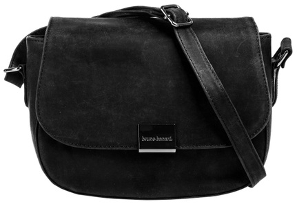 Bruno Banani, Bruno Banani Umhängetasche, echt Leder, Bruno Banani Umhängetasche, echt Leder