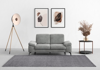 SIT&MORE, sit&more 2-Sitzer »Cabana«, Breite 191 cm, wahlweise mit Sitztiefen- und Kopfteilfunktion, sit&more 2-Sitzer »Cabana« Breite 191 cm, wahlweise mit Sitztiefen- und Kopfteilfunktion