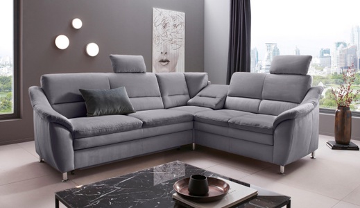 PLACES OF STYLE, Places of Style Ecksofa »Cardoso«, Federkern, wahlweise mit Bett, Schubkasten, teilweise Relaxfunktion, Places of Style Ecksofa »Cardoso L-Form«, Federkern, wahlweise mit Bett, Schubkasten, teilweise Relaxfunktion