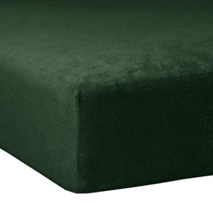 TRAUMSCHLAF, TRAUMSCHLAF Spannbettlaken »Flausch Frottee«, (1 St.), flauschig weich, elastisch und anschmiegsam, 