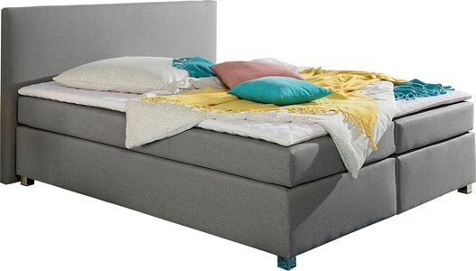 INOSIGN, INOSIGN Boxspringbett »Eliana«, inkl. Topper, in 4 Breiten, 3 Matratzenarten und 2 Härtegraden, INOSIGN Boxspringbett »Eliana«, inkl. Topper, in 4 Breiten, 3 Matratzenarten und 2 Härtegraden