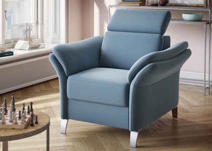 SIT&MORE, sit&more Sessel, sit&more Sessel »Vincenzo«, inklusive Kopfteilverstellung