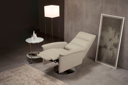 Egoitaliano, Egoitaliano Sessel »Kelly«, drehbar, manuelle Relaxfunktion mit Push-Back-Mechanismus, Egoitaliano Sessel »Kelly Designsessel«, drehbar, manuelle Relaxfunktion mit Push-Back-Mechanismus