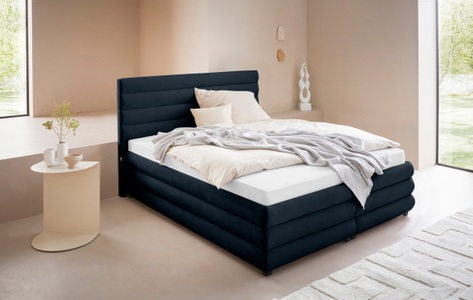 LeGer Home by Lena Gercke, LeGer Home by Lena Gercke Polsterbett »Maylis«, wahlweise mit und ohne Matratze und Lattenrost, incl. Bettkasten, 3 Matratzenarten bis zu 3 Härtegrade, auch in 200cm Breite, LeGer Home by Lena Gercke Polsterbett »Maylis«, wahlweise mit und ohne Matratze und Lattenrost, auch in 200cm Breite
