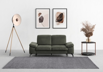 SIT&MORE, sit&more 2-Sitzer »Cabana«, Breite 191 cm, wahlweise mit Sitztiefen- und Kopfteilfunktion, sit&more 2-Sitzer »Cabana« Breite 191 cm, wahlweise mit Sitztiefen- und Kopfteilfunktion