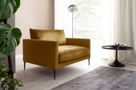 Trendfabrik, Trendfabrik Sessel, Trends by HG Sessel »Svea«, mit Metallfuss, frei im Raum stellbar