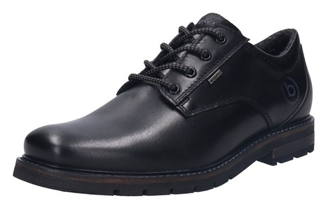 Bugatti, Schnürer Herren Black 42, bugatti Schnürschuh, mit Sympatex-Ausstattung, Freizeitschuh, Halbschuh, Schnürschuh