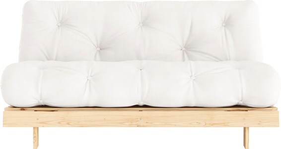 Karup Design, Karup Design Schlafsofa »Roots 160«, (2 St.), Mit Holzstruktur, inkl. Futonmatratze, Liegefläche 160x200 cm, Karup Design Schlafsofa »Roots 160 Schlafsofa, Gästebett, Sofa mit Futonmatratze«, (2 St.), Inkl. Futonmatratze, Liegefläche 160x200 cm, FSC® zertifizierte Kiefer