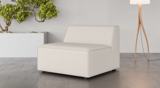 INOSIGN Sessel »Cavan«, Bequemer Sessel ohne Armlehne