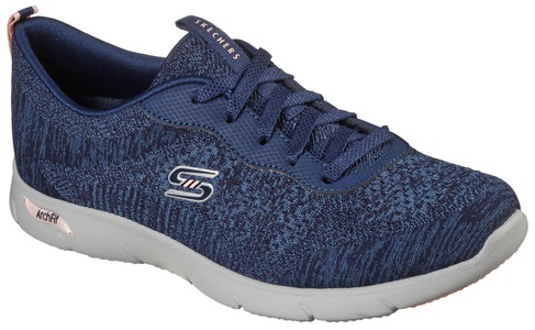 Skechers, SKECHERS Schnürschuh für Damen marine, 