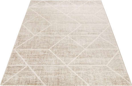 WECON HOME, Wecon home Teppich »Bossa Lounge«, rechteckig, 10 mm Höhe, 3D-Optik, Kurzflor, Wohnzimmer, Wecon home Teppich »Bossa Lounge«, rechteckig, 10 mm Höhe, 3D-Design, Kurzflor, Wohnzimmer