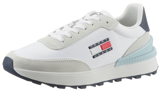 TOMMY JEANS, Tommy Jeans Keilsneaker »TOMMY JEANS WMN TECH. RUNNER«, mit modischen Kontrastbesätzen, 