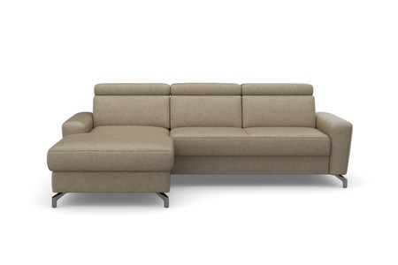 sit&more Ecksofa, inklusive Kopfteilverstellung, wahlweise mit Bettfunktion und Bettkasten