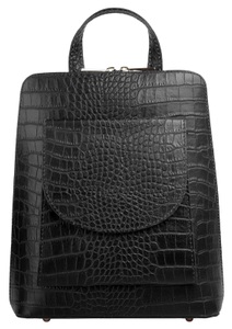 CLUTY, Cluty Cityrucksack, Cluty Cityrucksack, echt Leder, Made in Italy