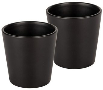 Wenko, WENKO Kräutertopf »Kuro«, (Set, 2 St.), Keramik, WENKO Kräutertopf »Kuro«, (Set, 2 St.), Keramik