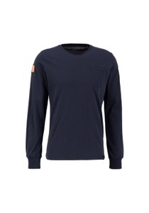 Alpha Industries, Alpha Industries Longsleeve »ALPHA INDUSTRIES Men - Longsleeves NASA LS«, Alpha Industries Longsleeve »ALPHA INDUSTRIES Men - Longsleeves NASA LS«