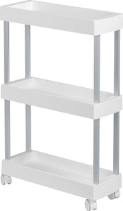 Wenko, WENKO Regalwagen »Mino«, 3 Ablagen, WENKO Regalwagen »Mino«, 3 Ablagen