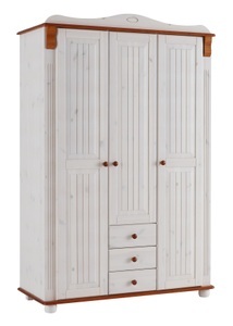 HOME AFFAIRE, Home affaire Kleiderschrank »Adele«, aus massiver Kiefer, 