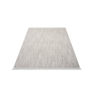 Carpet City Teppich »CLASICO 0052«, rechteckig, Kurzflor, Fransen, Meliert, Boho-Stil, Wohnzimmer