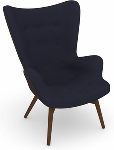MAX WINZER, Max Winzer® Sessel »build-a-chair Arne«, im Retrolook, zum Selbstgestalten, Hochlehner, Max Winzer® Chesterfield-Sofa »Old England Sofa 2,5-Sitzer mit edler Knopfheftung, bequem und edel« hoher Sitzkomfort im Retrolook, Breite 218 cm