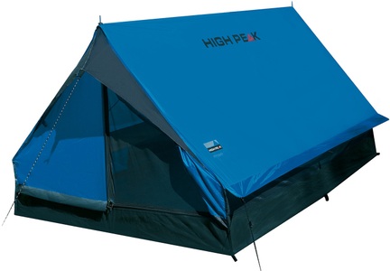 HIGH PEAK, High Peak Hauszelt »Minipack«, 2 Personen (Set, mit Transporttasche), Hauszelt Minipack 2P