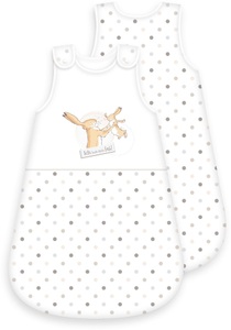 HERDING, Herding Premium-Schlafsack Weißt Du eigentlich... - weiß - Gr.110 cm, Weisst du eigentlich, wie lieb ... Babyschlafsack »Weisst du eigentlich wie lieb ich dich hab?«, (1 tlg.)