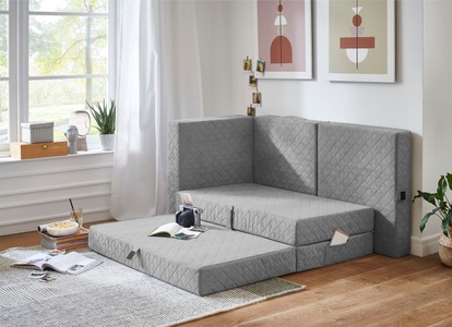ATLANTIC home collection Sessel, Sessel als Faltmatratze mit Gästebettfunktion